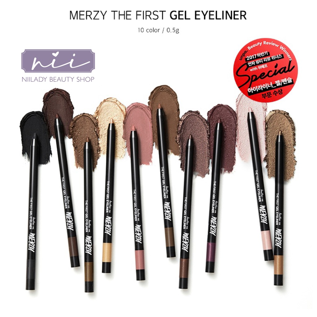 Kẻ mắt Merzy The First Gel Eyeliner