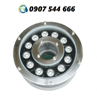 Đèn led âm nước dạng bánh xe 12w đổi màu 24vac - vinadrip