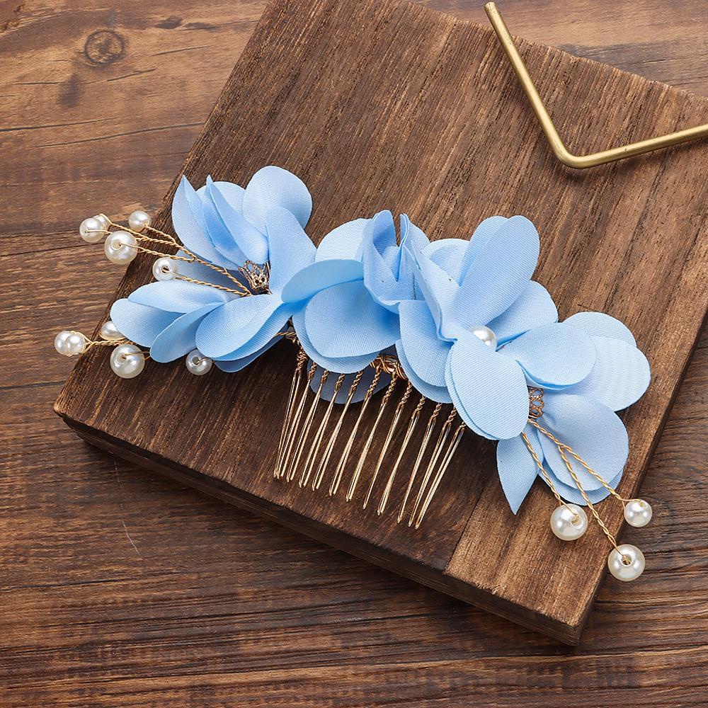 Lược Chải Tóc LUOL Tạo Kiểu Đẹp|Kẹp Tóc Cô Dâu Đính Đá Sang Trọng