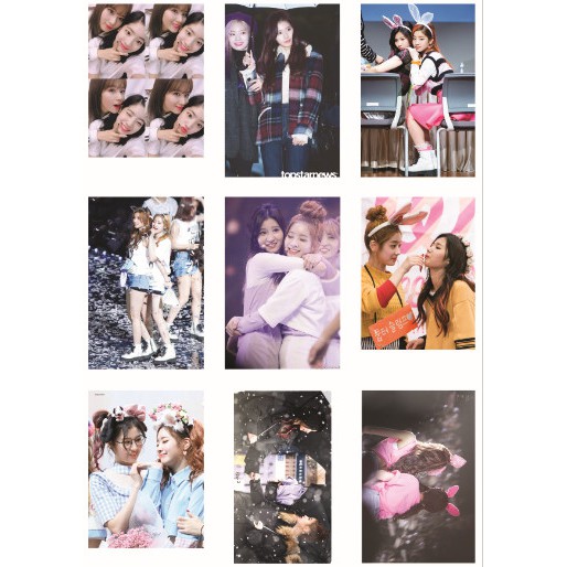 Lomo card 54 ảnh TWICE Couple SAIDA (Sana + Dahyun)