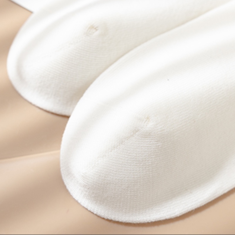 Đôi vớ FHYL cotton màu trơn in họa tiết hoạt hình khử mùi thời trang mới xinh xắn dành cho nữ