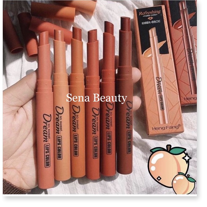 [Mã giảm giá shop] Son Heng Fang Dream Lip Colors Bản Dupe Của 3CE Mood