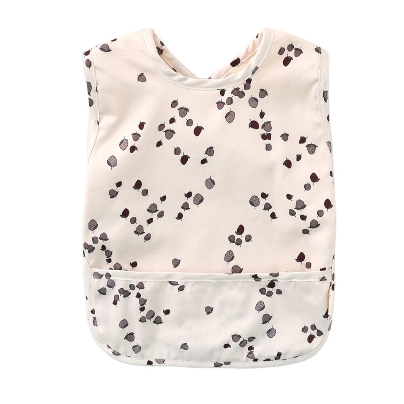 Yếm Ăn Cho Bé Có Túi Chống Nước Giặt Được Tiện Dụng