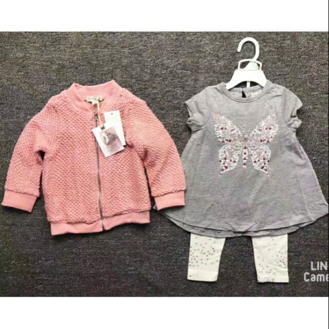 Set 3 cả khoác len bé gái dư siêu đẹp bé 10-13kg
