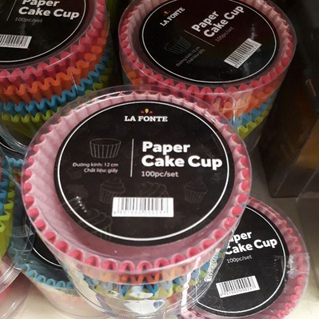Khuôn Giấy Cupcake Lafonte ( Lốc 100 cái)