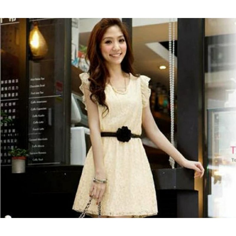 Thắt lưng nữ dây nịt hoa hồng bện rít vintage thời trang nữ Korea Lh0917399527