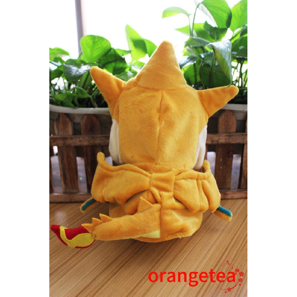 ✦ZWQPokemon Pikachu Avec Charizard chapeau Peluche rembourré Animal Poupée 22.9cm