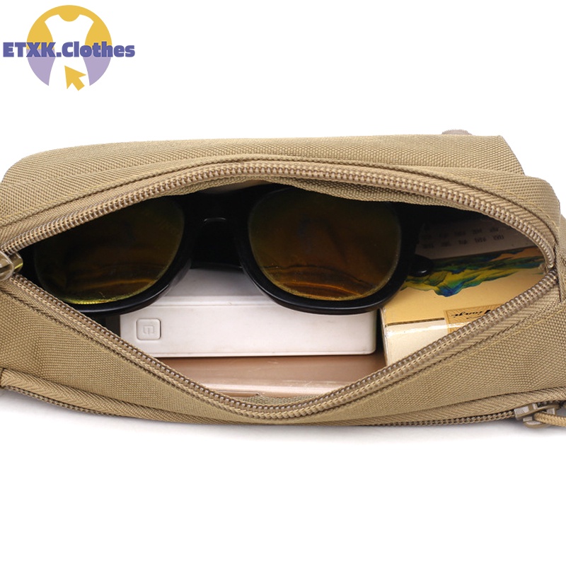 Túi Đeo Chéo Ngực / Thắt Lưng Họa Tiết Rằn Ri Chống Thấm Nước Cho Nam | BigBuy360 - bigbuy360.vn