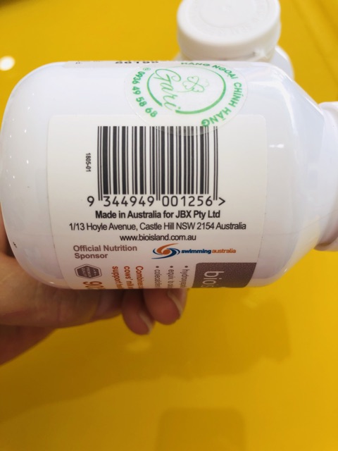 Milk calcium for kids - viên sữa canxi cho trẻ Bioisland