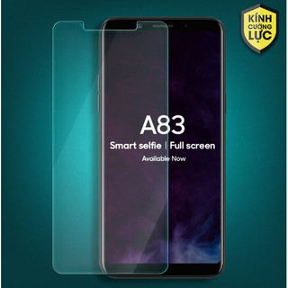 Bộ 2 Tấm dán kính cường lực OPPO A83 chống vỡ, chống xước màn hình Tặng ốp dẻo