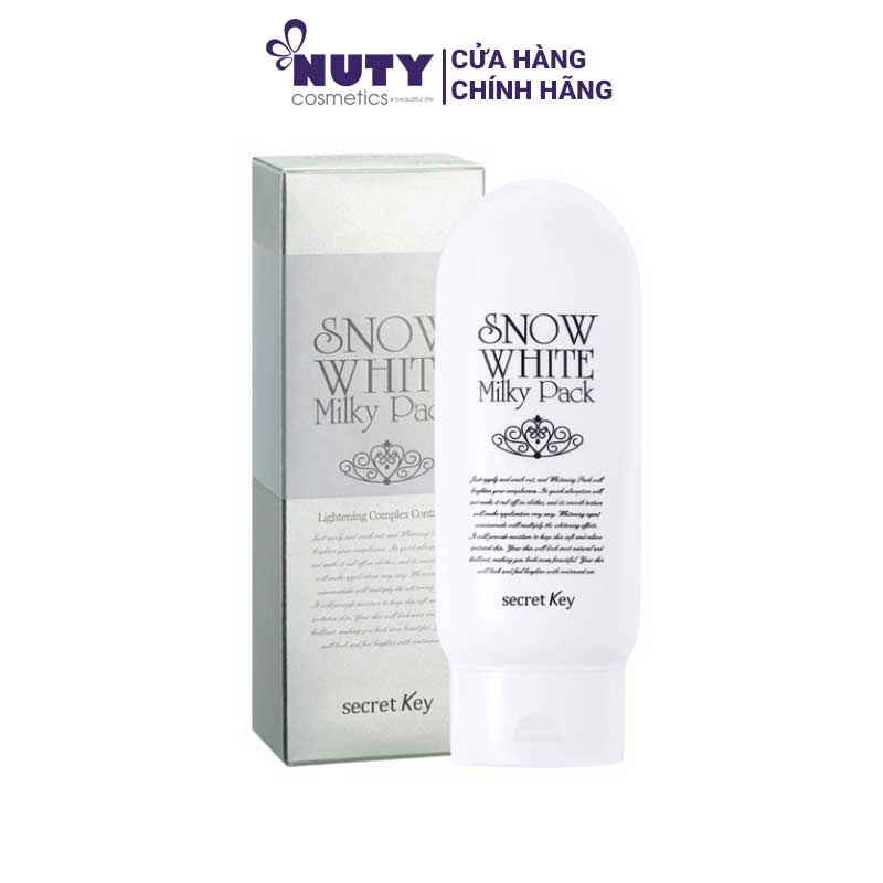 Kem Ủ Trắng Secret Key Snow White Milky Pack (200ml)