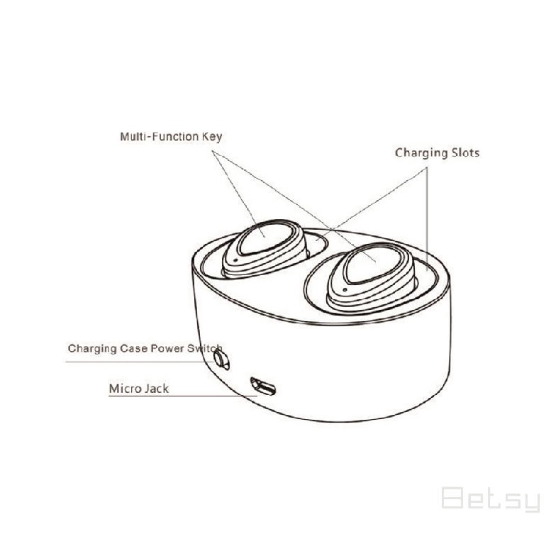 Tai Nghe Bluetooth Không Dây B' K2 V41 Tws 302''