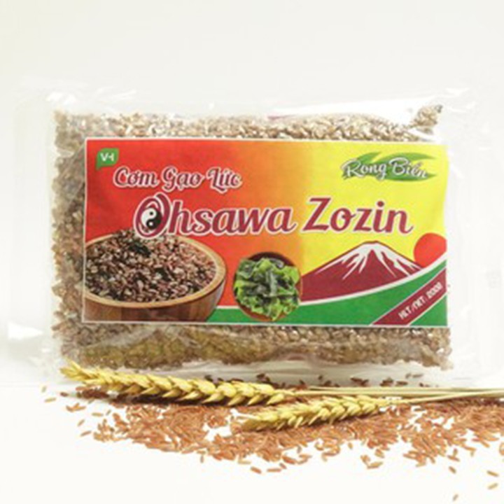 Cơm gạo lứt ohsawa zozin gói rong biển cho người ăn kiêng