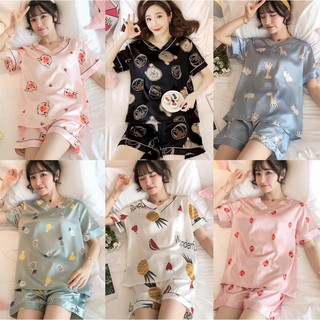 Bộ ngủ lụa satin
