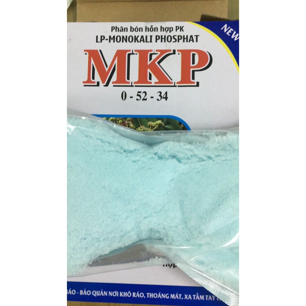 Phân bón lá MPK 0-52-34 gói 500gr phân hóa mầm hoa