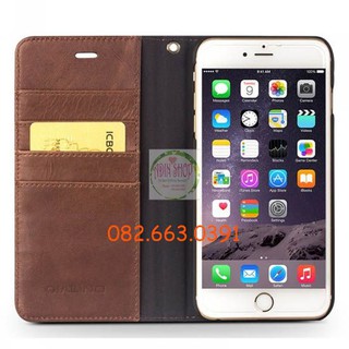 Bao da iphone 6 6s plus (6+ 6s+) 7 8 plus (7+ 8+) x xr xs max 11 pro cao cấp, có ngăn đựng thẻ, gập chống xem phim