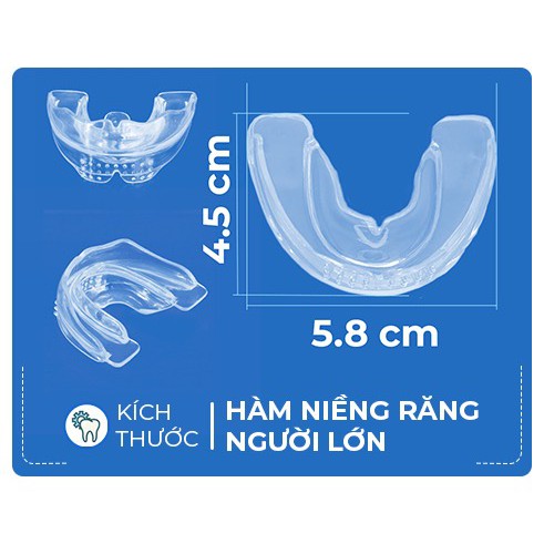 Bộ Dụng Cụ Niềng Răng Tại Nhà - Niềng răng trong suốt ( 3 giai đoạn A1+A2+A3 ) [FREE SHIP]