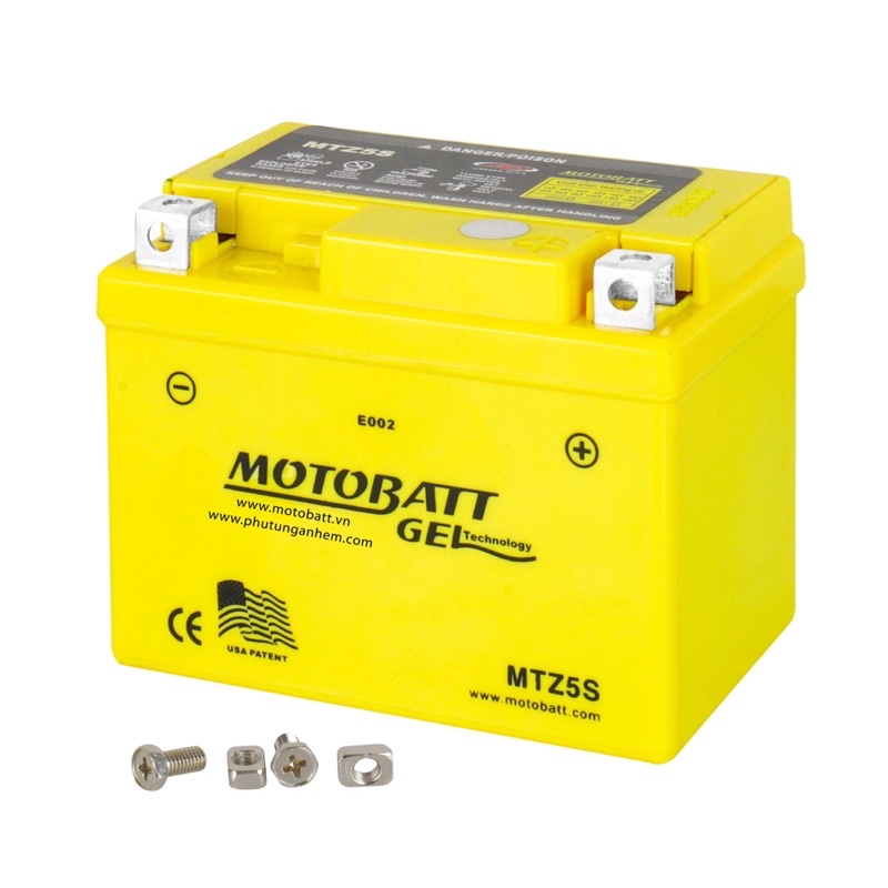 Bình Ắc Quy Motobatt Gel  - Mã: MTZ5S