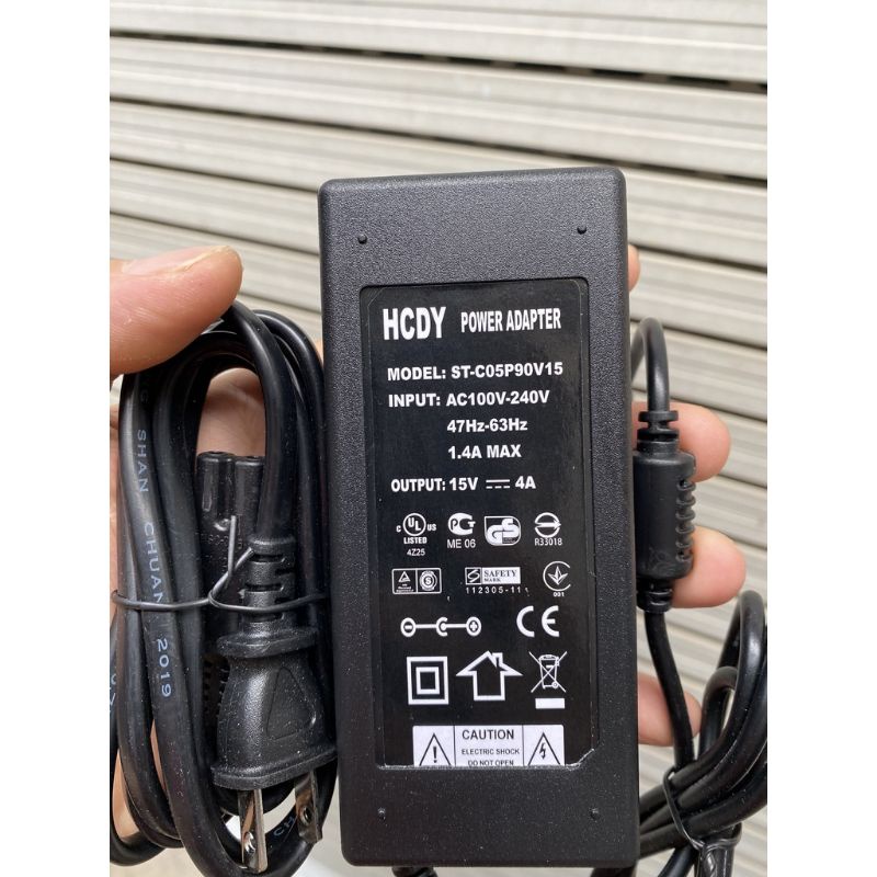 Cục nguồn sạc dành cho đèn livestream 45cm/54cm