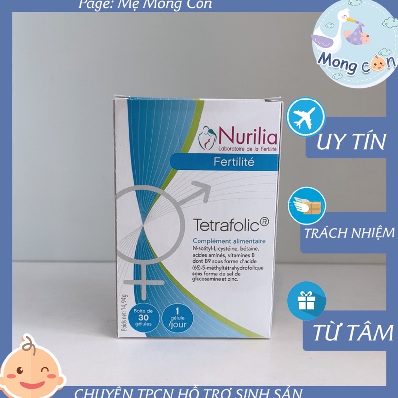 Tetrafolic  vitamin cho người mang GEN ĐÔNG MÁU, hỗ trợ thụ thai