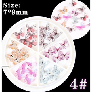 Charm bướm trang trí móng-Bướm gắn móng trang trí