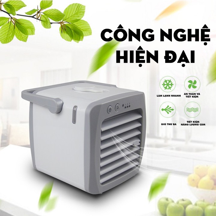 Điều hòa mini, Quạt điều hòa hơi nước để bàn, Máy lạnh mini , Giữ Ẩm Làm Sạch Làm Mát Không Khí, SIÊU HOT Hè 2021