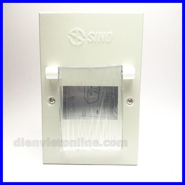 Tủ điện sắt gắn CB âm tường cao cấp Sino ( 4 module ) - Điện Việt