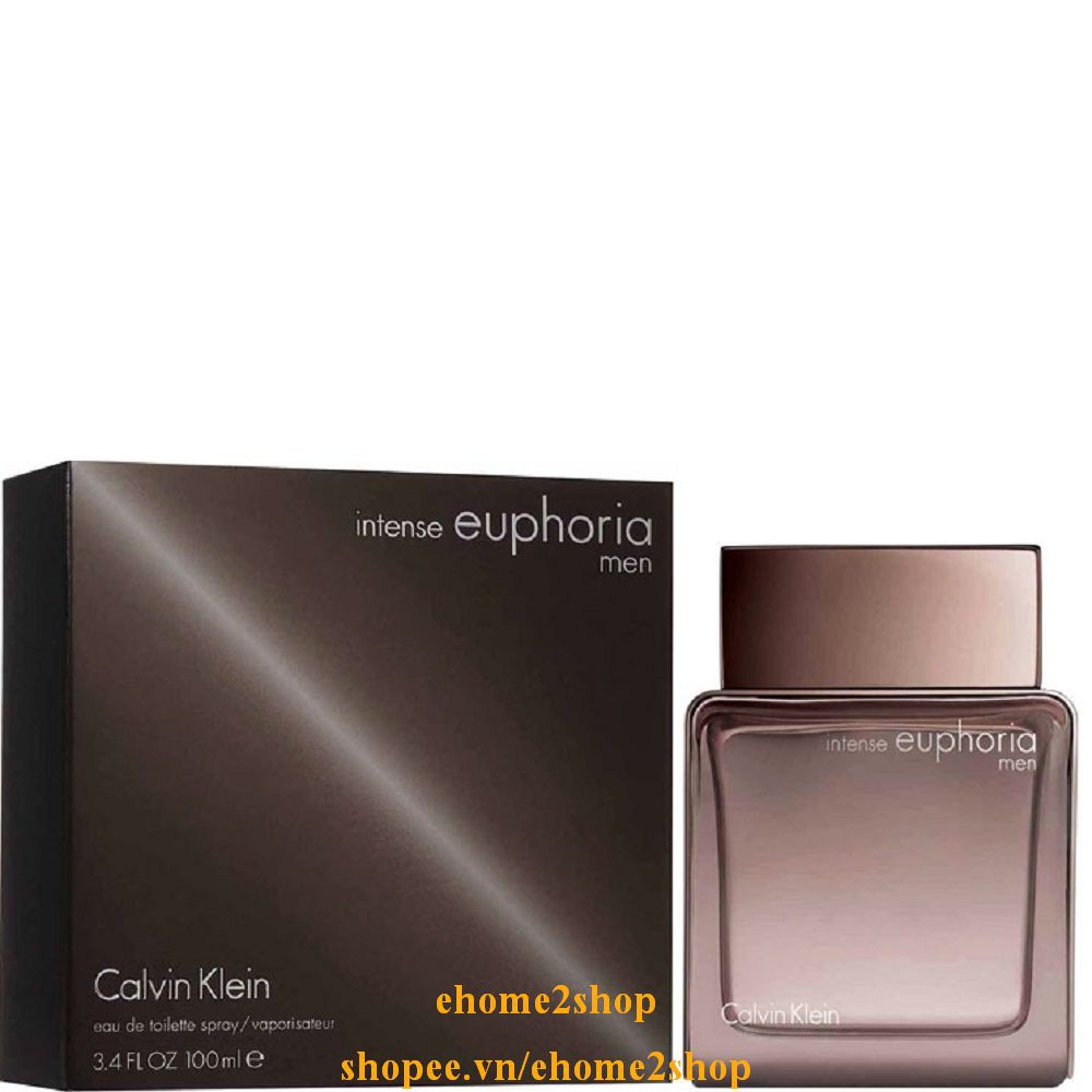 Nước Hoa Nam 100ml Calvin Klein Ck Euphoria Intense For Men shopee.vn/ehome2shop.