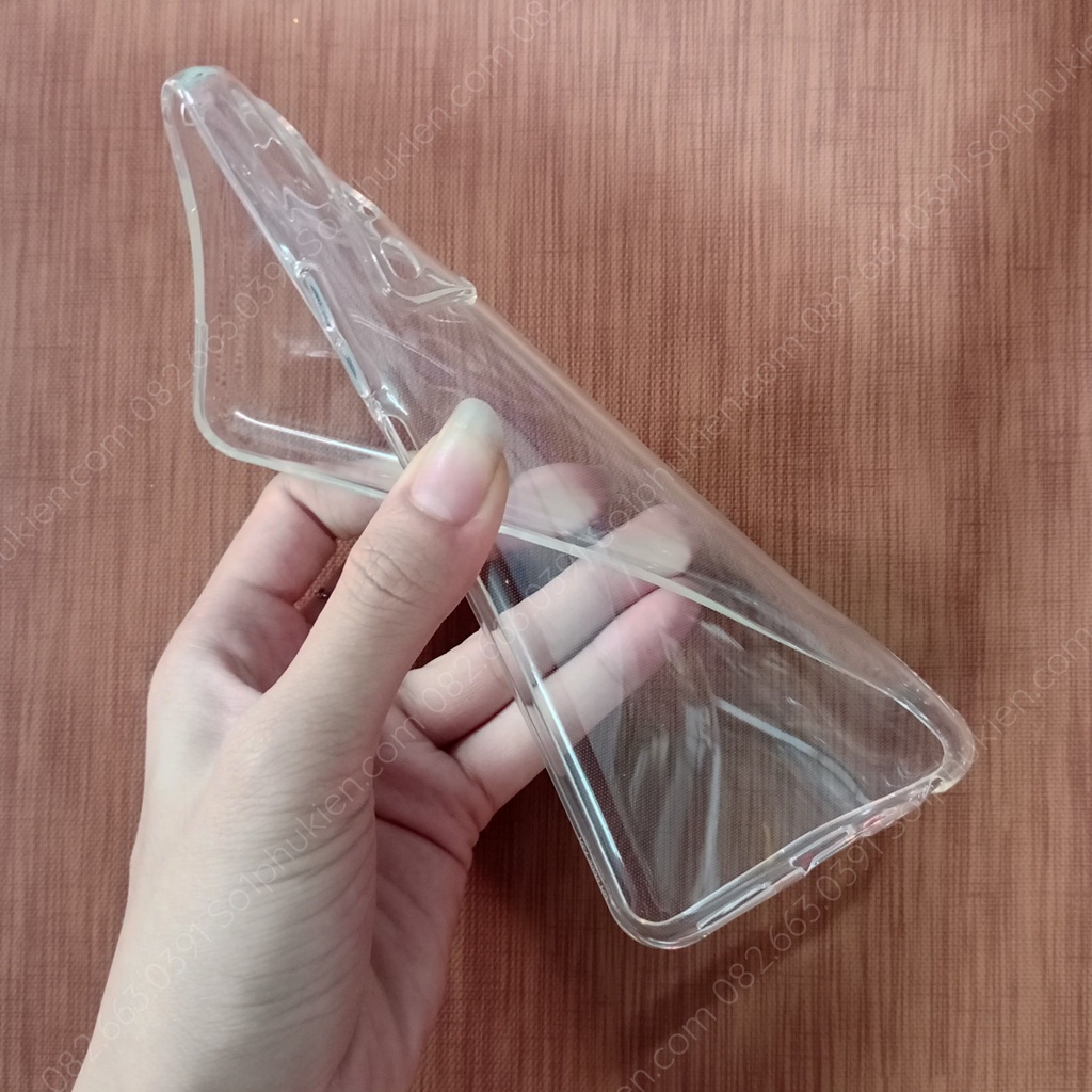 Ốp lưng Vivo Y51 2020 Y31 2021 Y53s 4g Y33 silicon dẻo trong suốt, có viền bảo vệ cam, bảo vệ máy bền đẹp