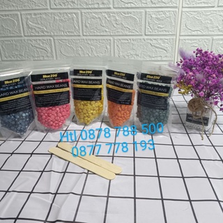 sáp wax lông Blue Zoo sáp thơm cao cấp 100g free que lấy sáp