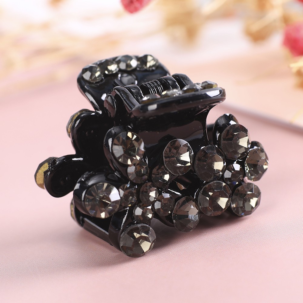 Kẹp Tóc Đính Đá Lấp Lánh Phong Cách Hàn Quốc Thời Trang Dễ Thương