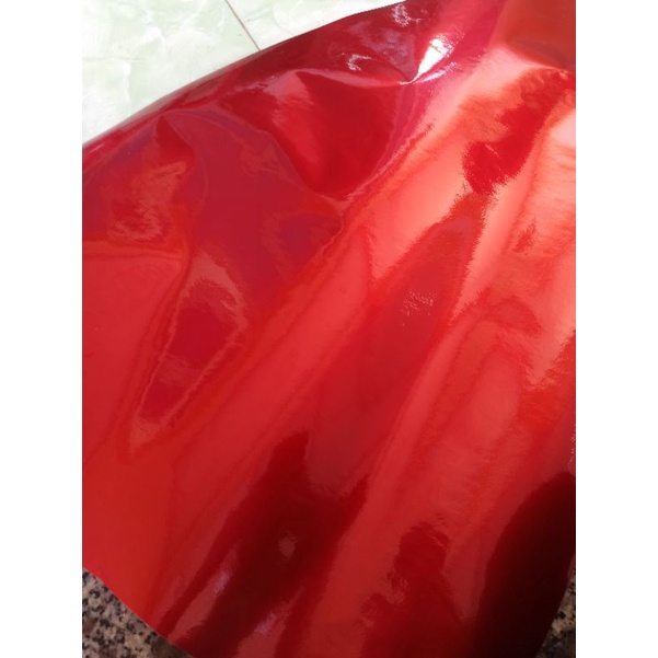 Decal Đỏ đô Candy 3 lớp Cao cấp cho xe máy , ô tô