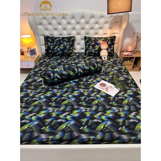 Bộ Drap Thun Siêu Lạnh Thái Lan cao cấp Latico