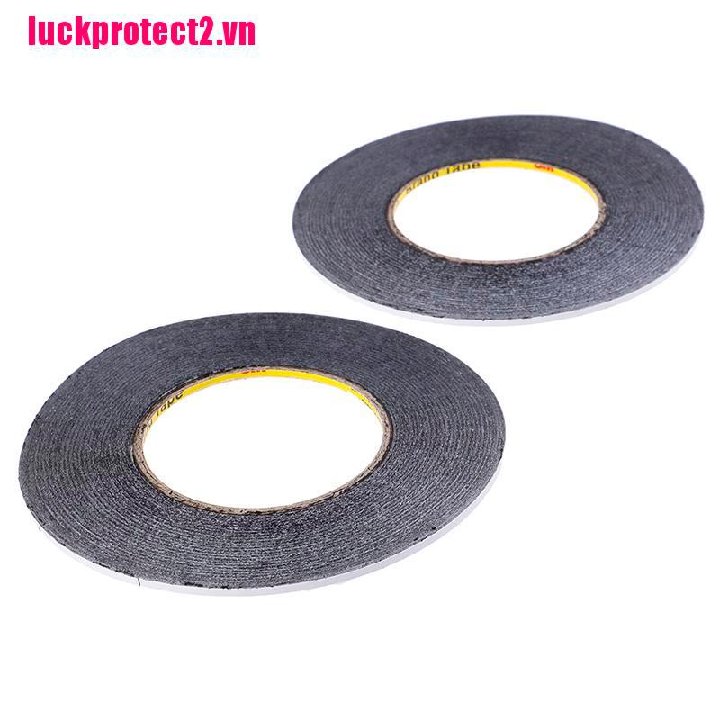 Set 2 Băng Keo Hai Mặt 3mm Dán Màn Hình Điện Thoại Độ Dính Cao 50M