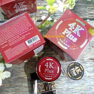 Kem 4K Plus đỏ [chính hãng]