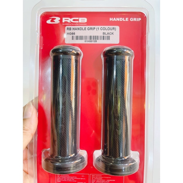 Cặp bao tay RCB racingboy Chính hãng, bao tay nắm xe máy Rcb màu đen