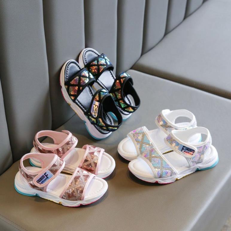 [Rẻ nhất shopee] Dép sandal bé gái công chúa dành cho bé từ 3 -13 tuổi - TH02