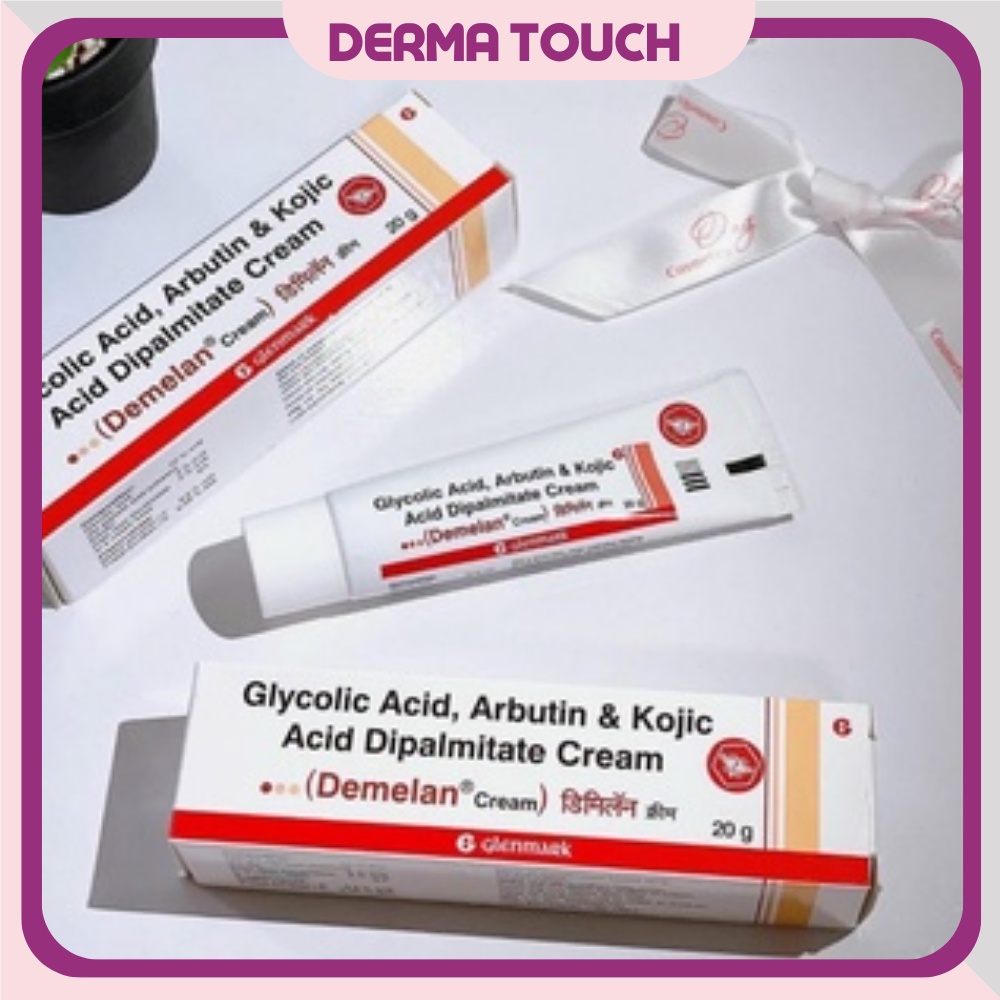 Demelan kem bôi Demelan dưỡng trắng, mờ nám, giảm thâm  - Derma Touch Dược mỹ phẩm chính hãng
