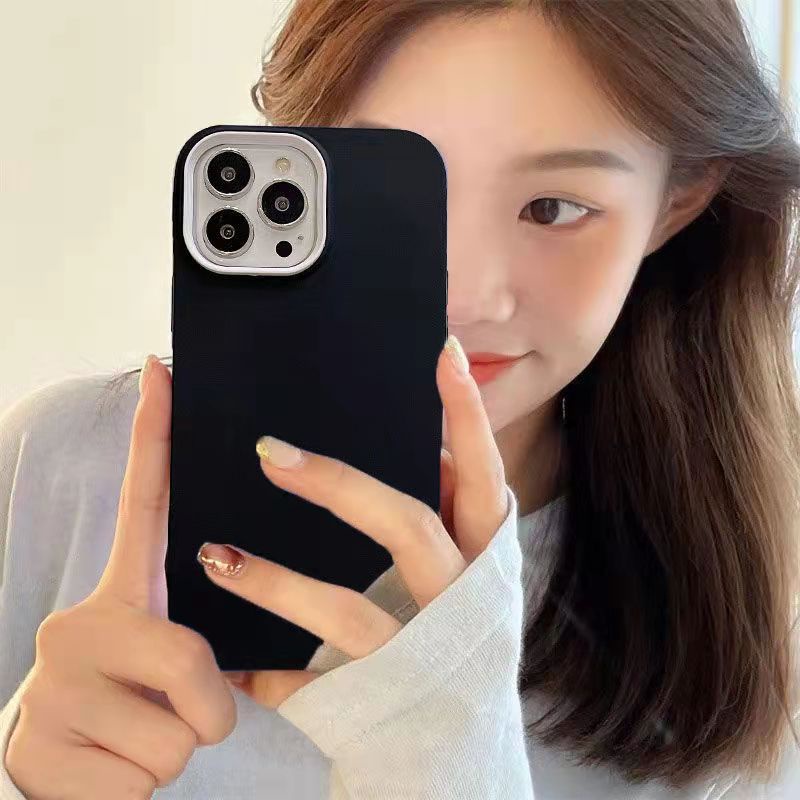 Ốp Điện Thoại Silicon Màu Kẹo Trơn Chống Sốc 3 Trong 1 Cho iPhone 13 12 11 Pro Max XR XS Max 6 6s 7 8 Plus