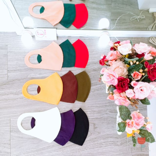 Khẩu Trang Vải Thoáng Khí Chống Bụi