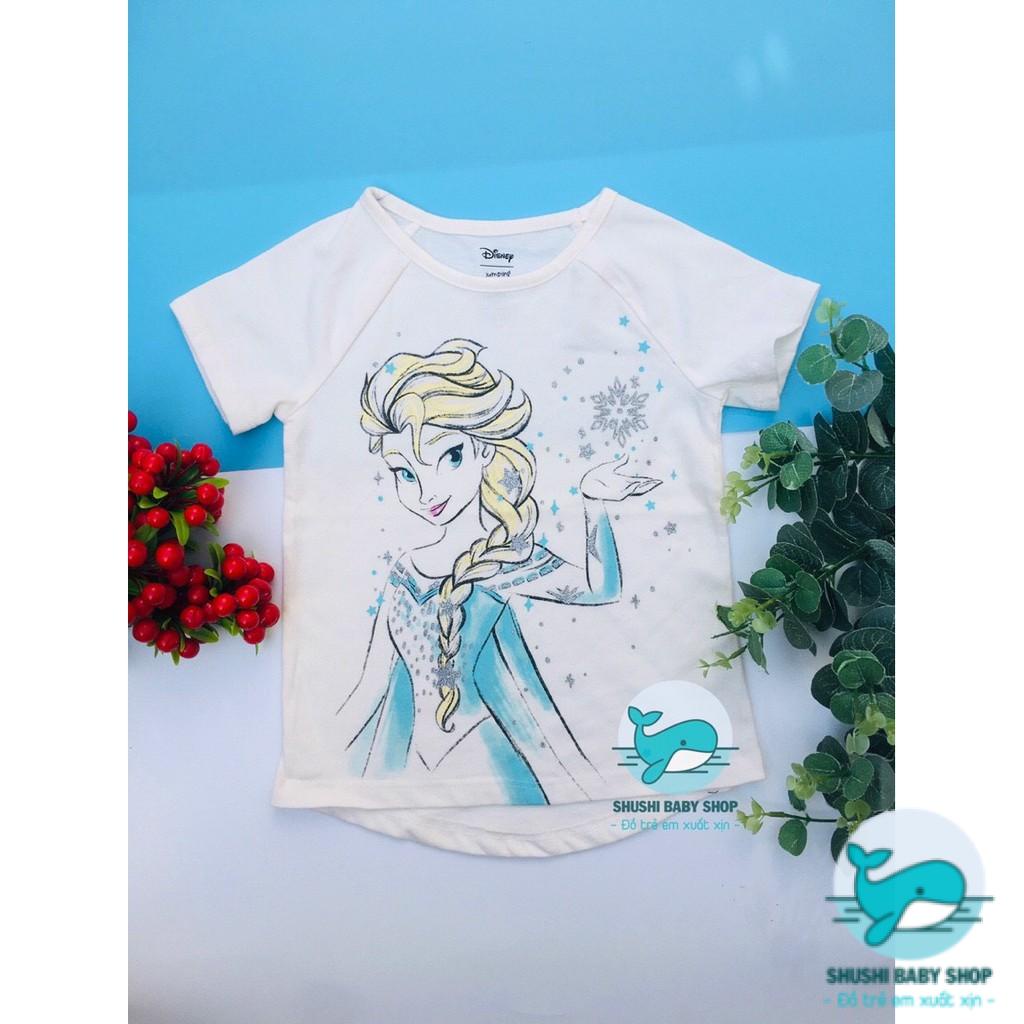 [Có sẵn] [FreeShip] [Ảnh thật] Áo Thun Disney Bé Gái Xuất Xịn Chất Đanh Mịn Xịn Cực