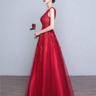 Đầm Maxi cổ tim hoa rơi