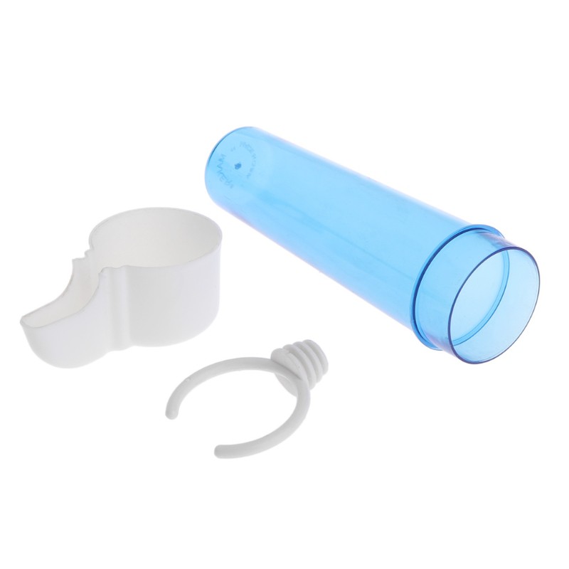 Hộp đựng đồ ăn thức uống tự động gắn chuồng chim vẹt