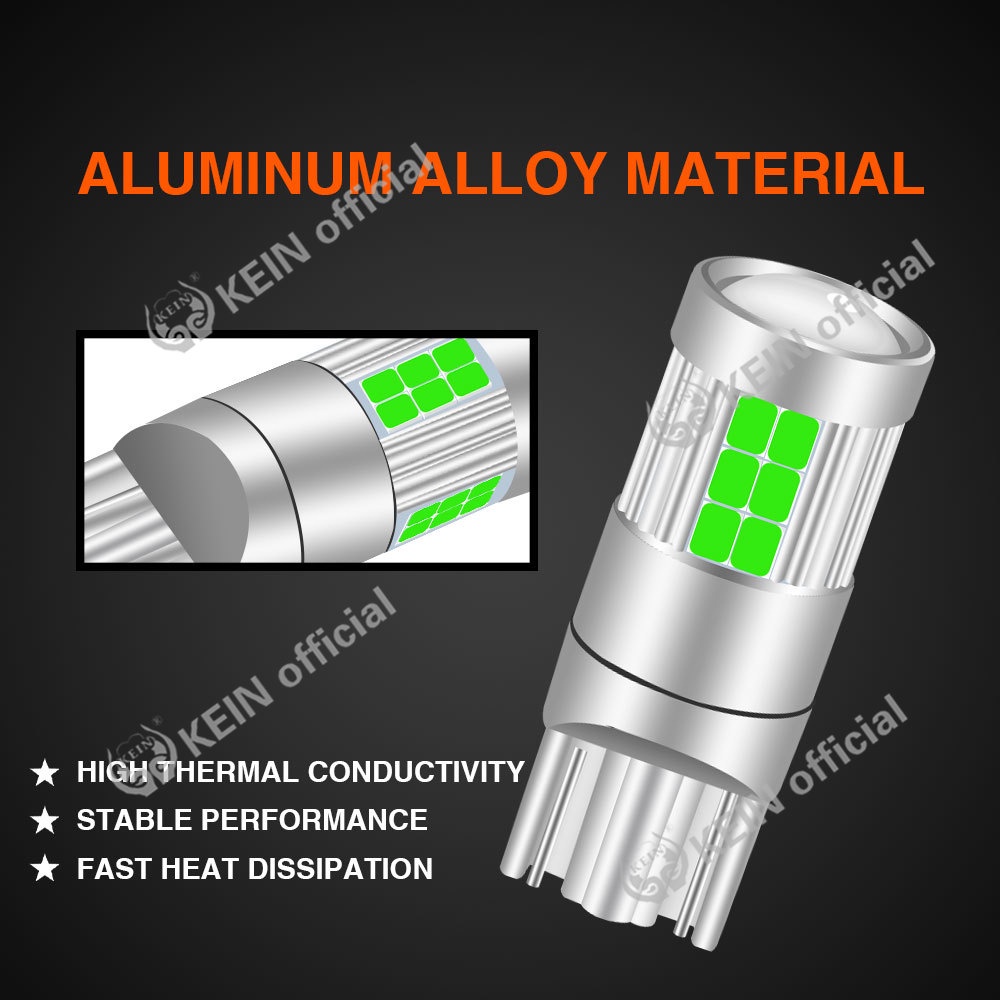 Bóng Đèn Led DC12V-24V T10 27SMD W5W 194 168 501 2016 Chiếu Sáng Biển Số Xe Hơi Chuyên Dụng