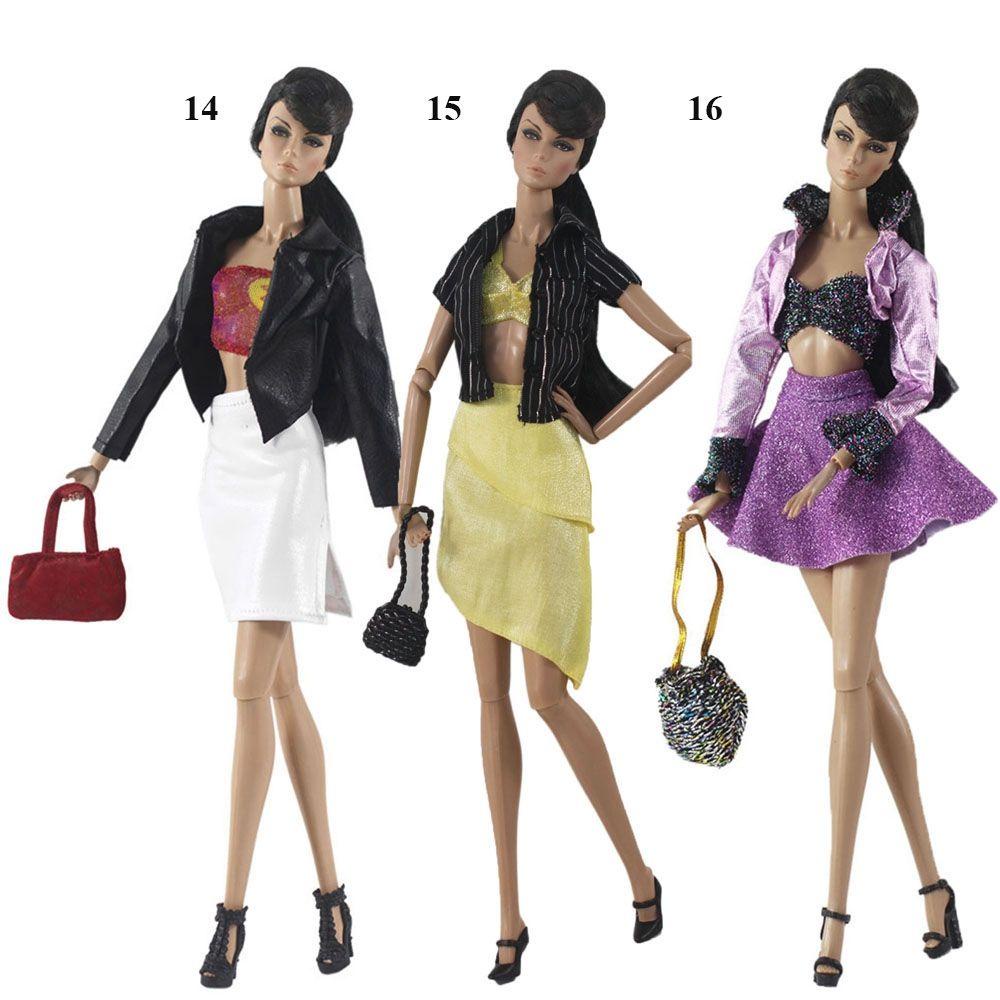 Áo Khoác Jean Thời Trang Cho Búp Bê Tỉ Lệ 1 / 6 11.5 &quot;Bent1