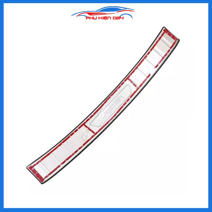 Ốp chống trầy cốp Fadil 2019-2020-2021-2022-2023 Inox mạ crom sáng bóng