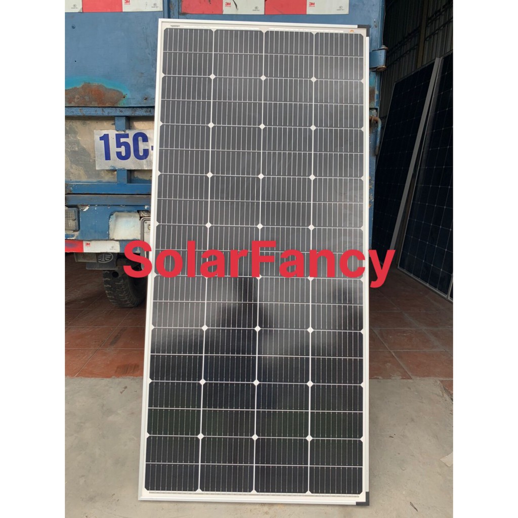 TẤM PIN NĂNG LƯỢNG MẶT TRỜI MỚI 9bb MONO CHÍNH HÃNG SOLARFANCY 110W( tặng kèm jackmc4)