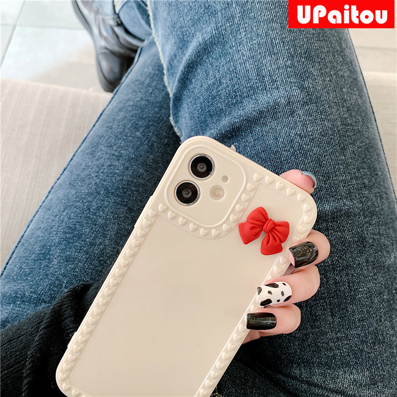 Iphone 12 11 Pro Max 12 Mini Se 2020 Xs Max Xr X Xs 7 8 Plus ốp điện thoại Họa Tiết Hình Nơ Dễ Thương Cho | BigBuy360 - bigbuy360.vn