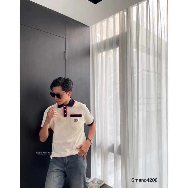 🌟HÀNG MỚI🌟ÁO POLO NAM TÚI THÊU GUCCI HOT TREND,2MÀU,KÈM VIDEO ẢNH THẬT | BigBuy360 - bigbuy360.vn