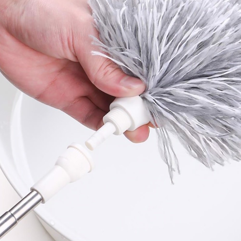 Chổi quét trần làm sạch màng nhện cáng dài xếp gọn